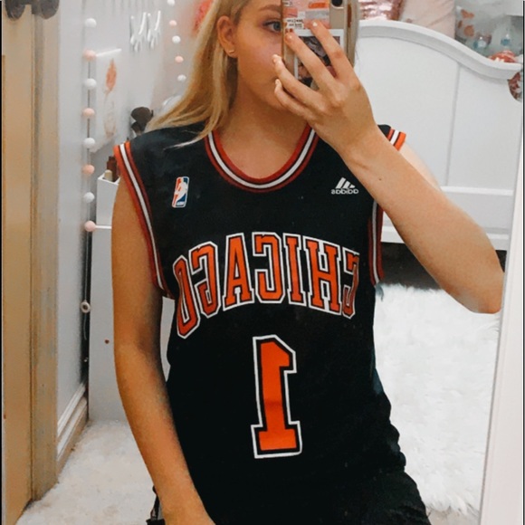 NBA Tops - NBA Chicago Bulls Derrick Rose Jersey